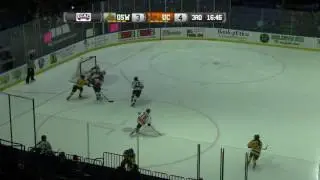Utica's Gabrielle Schnepp Scores a breakaway Goal Against Oswego