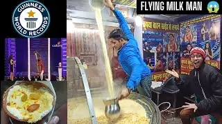 ग्वालियर का फेमस Bhairant Kesariya Doodh || Guinness World Record || Beat Boy Mohit