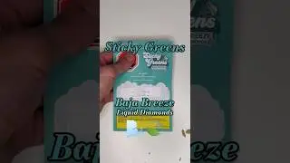 Sticky Greens' Baja Breeze Liquid Diamonds Sativa 510 vape | #diamonds #breeze  #unboxing