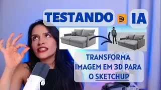 Testando IA - Bevelify: transforme imagens em modelos 3D exportáveis para SketchUp e Blender!