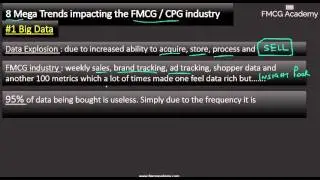 8 Mega FMCG / CPG Trends #1:  Big Data