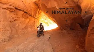 Royal Enfield Himalayan in Moab, Utah (Beginner Rider)