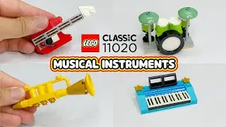 LEGO Classic 11020 Musical Instruments Building Instructions 002 &mdash; 90 Years of Play