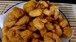 Southern Fried Shrimp crispy & delicious 🍤