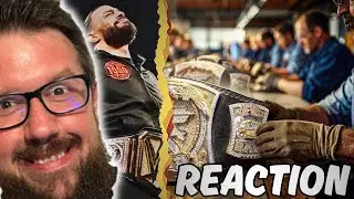 SO WERDEN WWE G&Uuml;RTEL HERGESTELLT 🤩😱 Reaction auf @realwrestlemafia 🔥