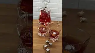 Whiskey Decanter with engraving #cocktail #whisky