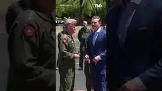 Defense Secretary Pete Hegseth arrives at Pearl Harbor