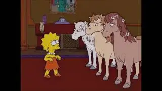 Mr Burns Tries To Bribe Lisa With Ponies - The Simpsons