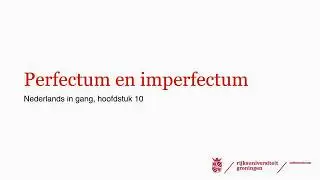H10   perfectum en imperfectum