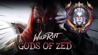 ZED MONTAGE - WILDRIFT -BEST OF ZED - GODS OF ZED