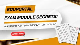 Exam Management || School Management Software || Eduportal