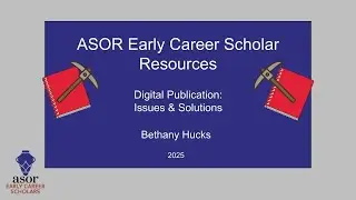 Digital Publications: Issues and Solutions with Bethany Hucks