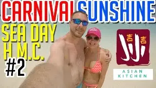 Carnival Sunshine Cruise - Sea Day, Half Moon Cay, and Ji Ji Asian Kitchen