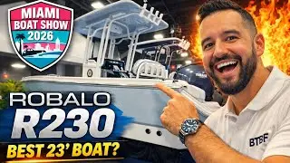 Полный обзор катера Robalo R230 Center Console на выставке Miami Boat Show 2026 | Это идеальный 2...