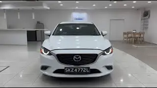 Mazda 6 Sedan 2.0L Push Start 2016 White Revcam Nav - SKZ4772K