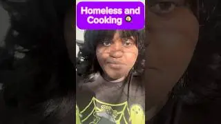Homeless and Cooking 🍳 #homeless #cookingshorts #breakfast #outdoors #tent
