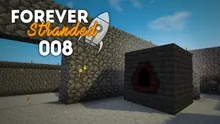 Forever Stranded Let's Play EP8 | Коксовая печь + Доменная печь! (Модифицированный Minecraft)