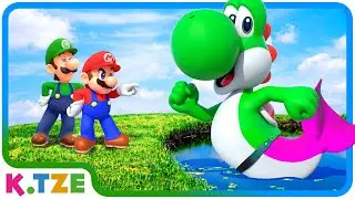 Wie Yoshi zur MEERJUNGFRAU wurde 🧜‍♀️😍 Super Mario Odyssey Story