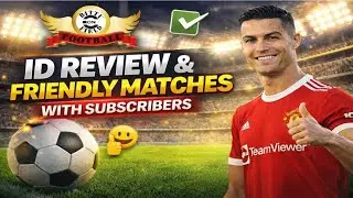 ⚽ Efootball 2026 LIVE |  FRIENDLY GAMES 🔥 ID REVIEW & CRAZY PACK OPENING | BITTU ON FIELD