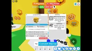 I got a legendary bee in Roblox bee keepers!