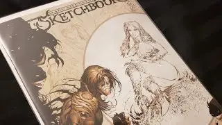 Marc Silvestri Sketchbook Flipthrough! AOK from James Gallegos!