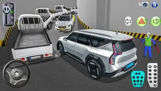 New Kia EV9 SUV Stuck in Parking Garage🚘🅿️ 3D Driving Class 2025 - Android iOS Gameplay