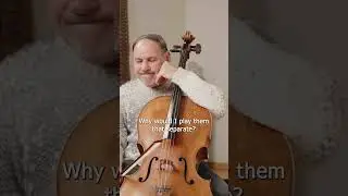 Фуга для виолончели Бетховена?? 🤔 | Гэри Хоффман #шорты