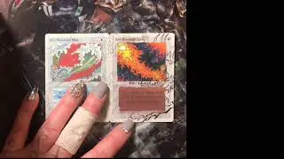 MTG Blue Elemental Blast/Red Elemental Blast Extended Borders Alter