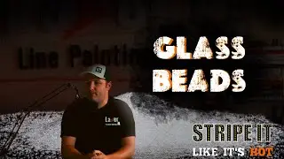 How To Use REFLECTIVE GLASS BEADS for Line Striping