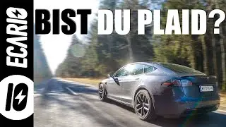 TESLA Model S PLAID 💚 im ECARIO-Megatest - 1020 PS mit viel Platz und WAS f&uuml;r ein LENKRAD