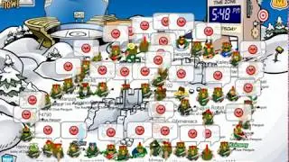 Club Penguin - Army of Club Penguin vs Rebel Penguin Federation (Defense of Mammoth)