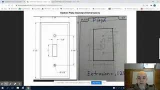 Grade 6 Switch Plate Design Project Part 1-  PLTW using OnShape (Design and Modeling)
