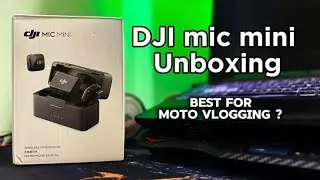 DJI mic mini unboxing | worth for money ? | Telugu moto vlogs 