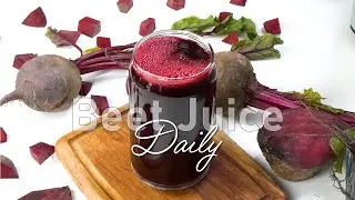 ❣️ Daily Beet Juice Using Kuvings AUTO10 Hands-Free Slow Juicer by @JuicingTutorials