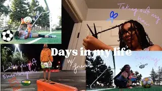 My girlfriend teaches me soccer + cooking, taking my hair out and late night fun with friends