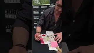 Meeting James McAvoy aka Professor X at Comic Con! #Signing #Shorts #Marvel #ProfessorX #FYP #Funko