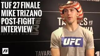 TUF 27 Finale: Mike Trizano Post-Fight Interview