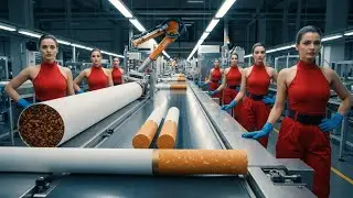 How Cigarettes Are Made in a Factory | Inside the Full Manufacturing Process