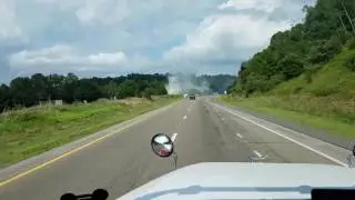 Moving truck in 🔥 fire on Interstate 80 (mile 47)