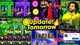 eFootball 2026 Update!! What Is Coming On Tomorrow & Monday In eFootball 🤩 Free Epic & Free Coins