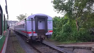 Same Route UP & DOWN two train meeting || Kapotaksha Express & Sagordari Express Train crossing