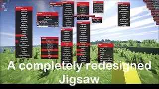 Jigsaw 0.25 *RELEASE DATE!* | Minecraft Jigsaw Hacked Client 0.25 Sneak-Peek | Hypixel, Mineplex