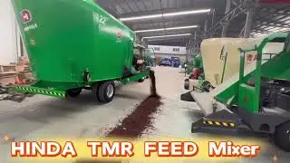 Feed Smarter, Not Harder! 🚜 Discover Our Dual Auger Vertical TMR Mixer!