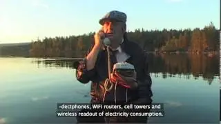 Landline in the lake