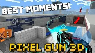 My BEST MOMENTS in Pixel Gun 3D (no armor)