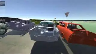 #1 Thrash Racer - Banger Racing game - WIP - AI shenanigans and 