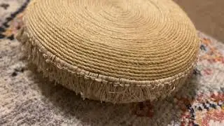 DIY | Boho Tire Ottoman