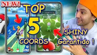 5 TOP COORDENADAS Para PEGAR SHINY FÁCIL Mapa Hack Scan FAKEGPS   SPOOFER 2026 #pokemongofakegps