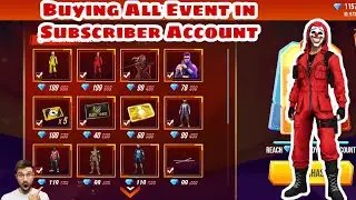 Buying All Shopping Spree Event In Subscriber Account || Gaming With Bashi