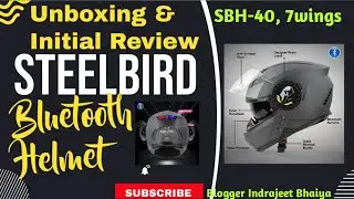 Bluetooth Helmet | Steelbird Helmets | Best Bluetooth Helmets | Aeronautics Steelbird Helmets #video